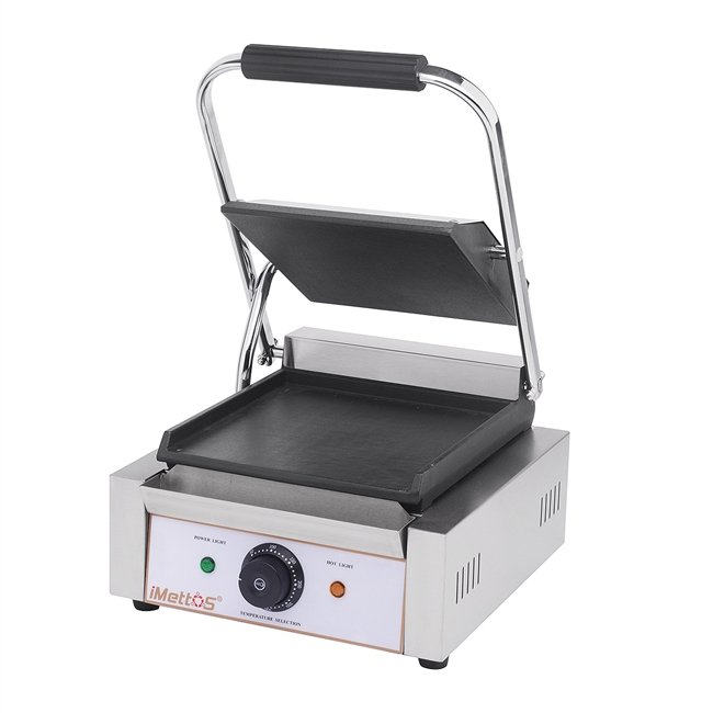 Brand New Imettos 101012 Single Contact Panini Grill For Sale