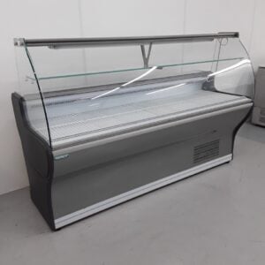 New B Grade Trimco Flash 185 Serve Over Display Fridge For Sale