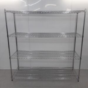 Brand New Diaminox  4 Tier Chrome Wire Rack For Sale