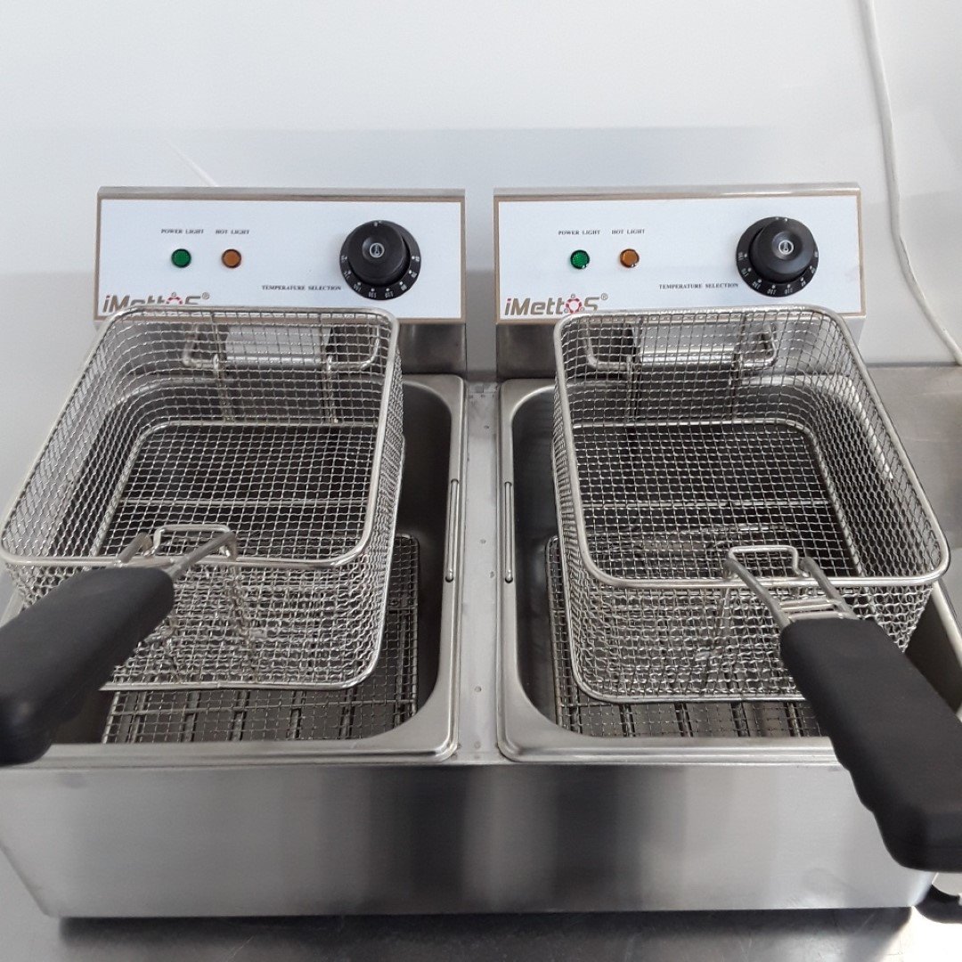 New B Grade Imettos 101004 Double Fryer For Sale