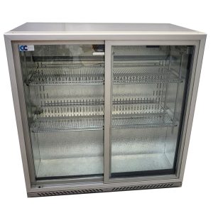 Brand New Madrid 2 Stainless Sliding Bottle Fridge