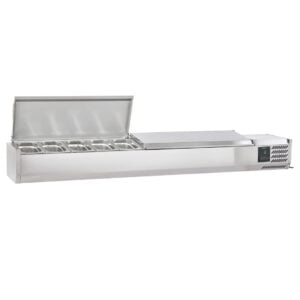 Brand New Sterling Pro Cobus SPT2000-330-SS Pizza Topping Fridge For Sale