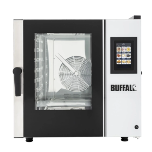 Brand New Buffalo CK110 Combi Oven 6 x GN 1/1 Smart Touchscreen Compact