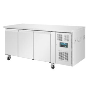 Brand New Polar G600 Triple Door Counter Bench Freezer 417Ltr For Sale