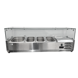Brand New Diaminox Saladette Prep Fridge Glass Top 120cm VRX1200/380G