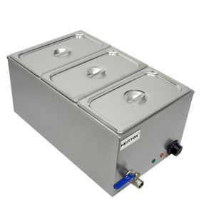 Brand New Heittox 3 Pan Wet Bain Marie EBM313