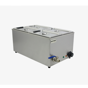 Brand New Heittox 4 Pan Wet Bain Marie EBM414