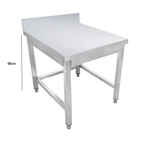 Brand New Diaminox Stainless Low Height Machine Table With Upstand AT60 60cm Wide