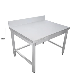 Brand New Diaminox Stainless Low Height Machine Table With Upstand AT90 90cm Wide