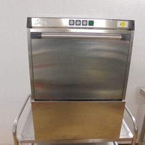 Used Jemi GS-16 Front Loader Glass Washer |Pump Drain Glass Pint Tray Wash Bar Pub
