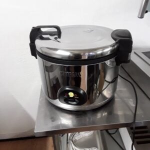 Ex Demo Buffalo CK698 Stainless Steel Table Top Large Rice Cooker Warmer For Sale