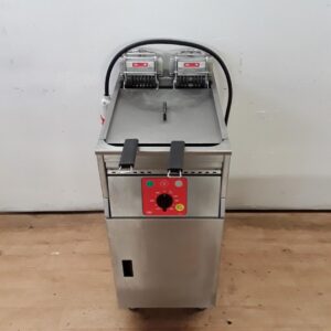 Used Falcon Fri Fri Basic 411 Freestanding Double Fryer For Sale