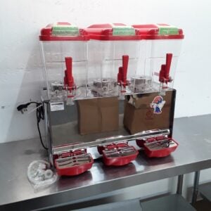 New B Grade   Triple Juice Dispenser For Sale