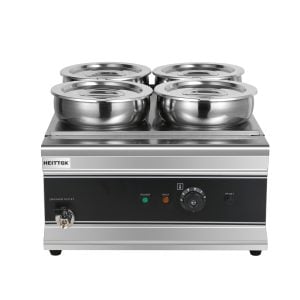 Brand New Heittox 4 Pot Bain Marie EB4R