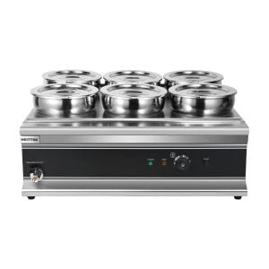 Brand New Heittox 6 Pot Bain Marie EB6R