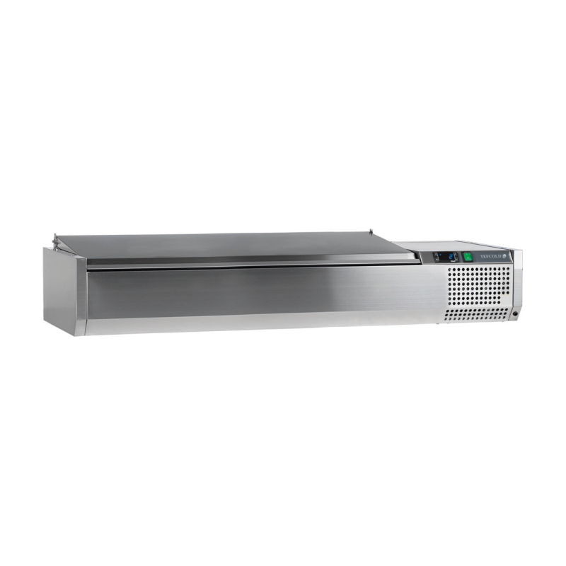 GVC33-200 S/S Gastronorm Topping Shelf  With Lid