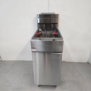 New B Grade Twin Basket Freestanding Fryer 23 Litre HFRF-3