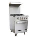 Brand New Infernus 4 Burner Range Oven with Splashback INF-RGR24X