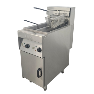 Brand New Heittox Freestanding Electric Fryer Double Tank Twin Basket FF2E