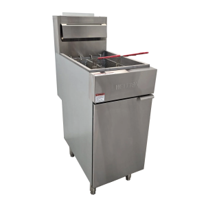 Brand New Heittox Freestanding Gas Fryer 3 Burner Twin Basket FF3G
