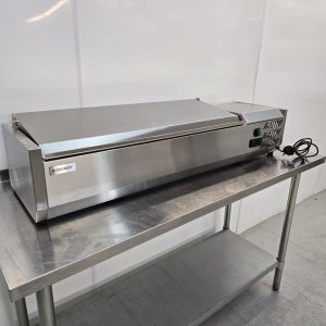 Ex Demo Diaminox Countertop Prep Fridge Stainless Steel Top 120cm VRX1200/330S