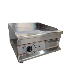 Brand New Infernus Premium Heavy Duty 50cm Steel Top Electric Griddle – 3kW INF-E50