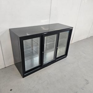New B Grade Polar Triple Glass Door Bottle Fridge 330 Litre GL006