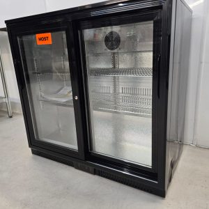 New B Grade Host Beer Cooler Double Sliding Door 198 Litre HOST1215DS
