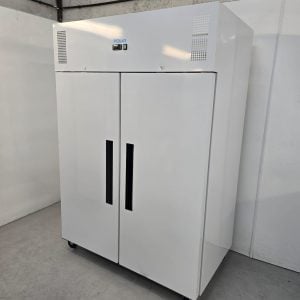 New B Grade Polar Upright Double Door Fridge White 1200 Litre CC663