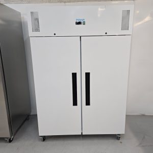 New B Grade Polar Double White Upright Freezer 1200 Litre CD616