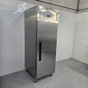 New B Grade Polar Stainless Single Upright Freezer 600 Litre G593