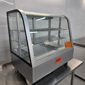New B Grade Host Countertop Display Merchandiser Silver 100 Litre HOST1101CR
