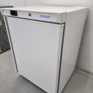 New B Grade Polar Undercounter Fridge White 150 Litre PC001