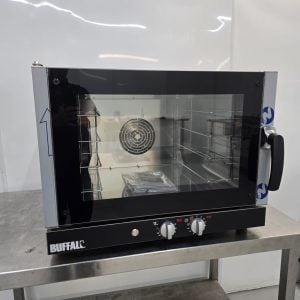 New B Grade Buffalo Convection Oven with Humidity 4x GN 1/1 Three Phase HZ488