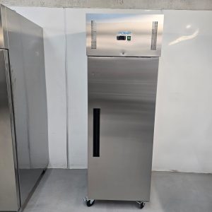 New B Grade Polar Stainless Single Upright Freezer 600 Litre G593