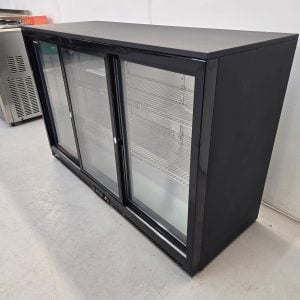 New B Grade Diaminox Sliding Door Bottle Fridge 320L DM-03HS
