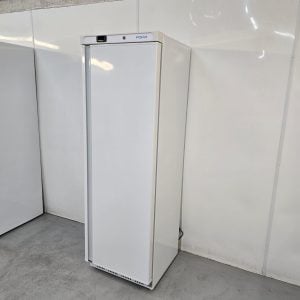 New B Grade Polar Single Upright Fridge White 400 Litre PC003