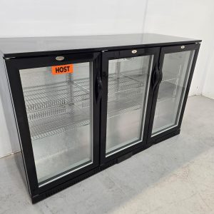 New B Grade Host Triple Bottle Fridge 320L HOST1219TH
