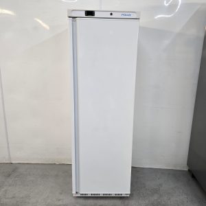 New B Grade Polar Single Upright Fridge White 400 Litre PC003