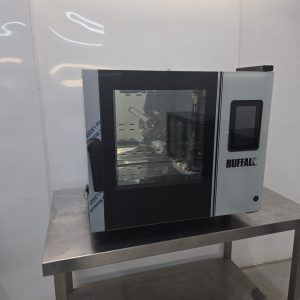 New B Grade Buffalo Touchscreen Compact Electric Combi Oven 6x GN 1/1 CK110