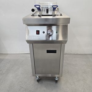New B Grade Buffalo Free Standing Single Tank Electric Fryer 20 Litre HU198