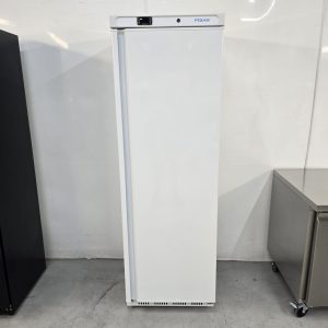 New B Grade Polar Single Upright Fridge White 400 Litre PC003