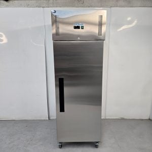 New B Grade Polar Single Door Upright Stainless Freezer 600 Litre G593