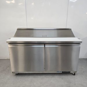 New B Grade Polar Double Door Prep Counter Fridge 527 Litre GD883