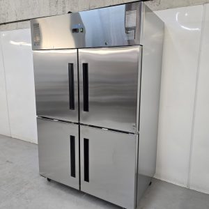 New B Grade Polar Upright Double Stable Door Gastro Freezer1200 Litre PG055