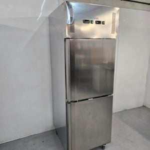 New B Grade Polar Upright Stainless Fridge Freezer 600 Litre UA025