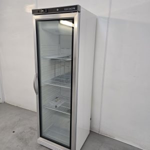 New B Grade Tefcold Glass Door Display Freezer 400 Litres UF400VG