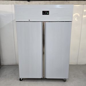 New B Grade Tefcold Double Door Stainless Upright Freezer 1166 Litre GUF140