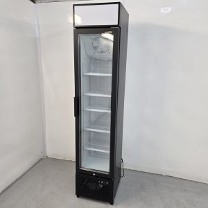 New B Grade Tefcold Single Slim Display Freezer 190 Litre FSF176VH B