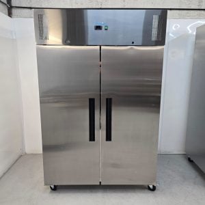New B Grade Polar Forced Air Double Door Stainless Upright Fridge 1200 Litre PG594